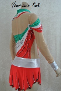 achterkant Italiaans ritmische gympakje_rg pakje_rhythmic gymnastic leotard