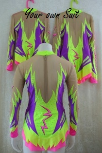 achterkant graffity acrogympakje_acrobatics gymnastic leotard