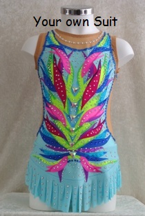 voorkant multicolor ritmische gympakje_RG pakje_rgpakje_rhythmic gymnastic leotard