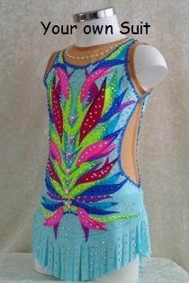 zijkant multicolor ritmische gympakje_RG pakje_rgpakje_rhythmic gymnastic leotard