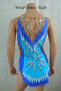 Rhythmic gymnastic leotard, Ritmisch gym pakje