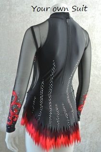 Rhythmic gymnastic leotard, Ritmisch gym pakje