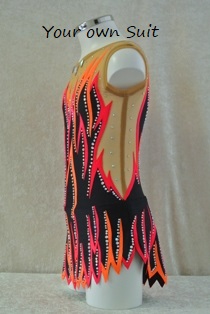 Rhythmic gymnastic leotard, Ritmisch gym pakje