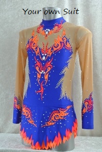 Rhythmic gymnastic leotard, Ritmisch gym pakje