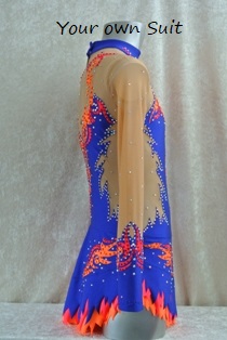 Rhythmic gymnastic leotard, Ritmisch gym pakje