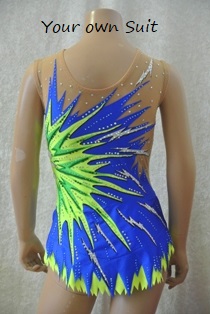 Rhythmic gymnastic leotard, Ritmisch gym pakje