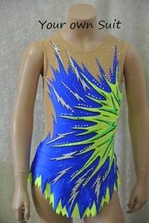 Rhythmic gymnastic leotard, Ritmisch gym pakje