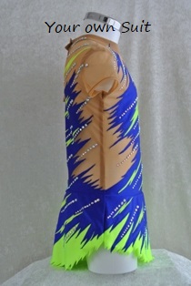 Rhythmic gymnastic leotard, Ritmisch gym pakje