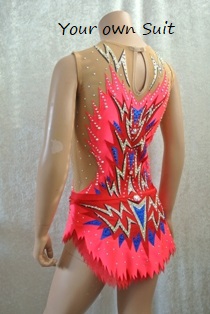 Rhythmic gymnastic leotard, Ritmisch gym pakje