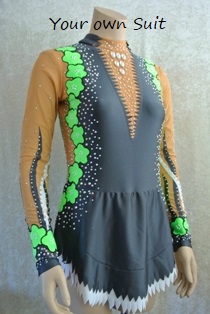 Rhythmic gymnastic leotard, Ritmisch gym pakje