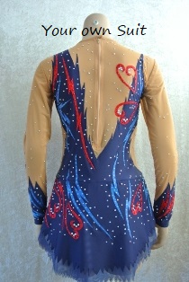 Rhythmic gymnastic leotard, Ritmisch gym pakje