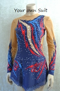 Rhythmic gymnastic leotard, Ritmisch gym pakje