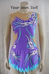 Rhythmic gymnastic leotard, Ritmisch gym pakje, rg pakje