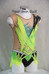 Rhythmic gymnastic leotard, Ritmisch gym pakje, rg pakje