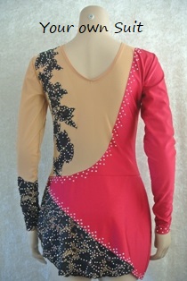 Rhythmic gymnastic leotard, Ritmisch gym pakje, rg pakje