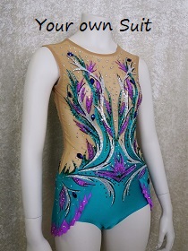 Rhythmic gymnastic leotard, Ritmisch gym pakje, rg pakje